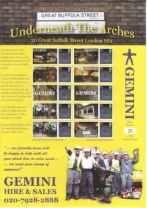 BC-188 2008 Gemini Hire & Sales Underneath The Arches Business Smilers Sheet - Bild 1 von 1