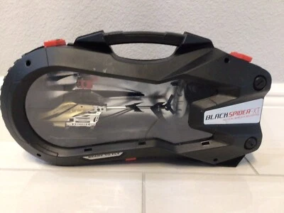 Helicóptero interior inalámbrico táctico Black Spider XT plateado nuevo en caja Foto 1 de 3