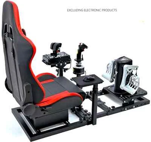 Marada Cabina De Simulación De Vuelo Con Asiento De Carreras Compatible Con G923 - Foto 1 di 7