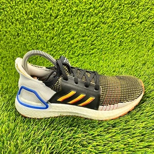 Adidas UltraBoost 19 Toy Story Woody Boys Size 4Y Gold Athletic Shoes Sneakers - Picture 1 of 9