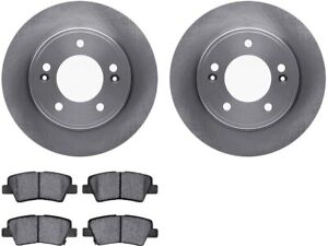 For Kia Forte5 Brake Pad and Rotor Kit Dynamic Friction 37332RS