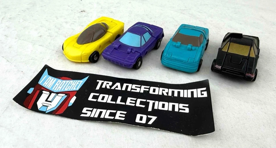 Transformers Original G1 1989 Micromaster Sports Car Patrol Completo Foto 1 de 1