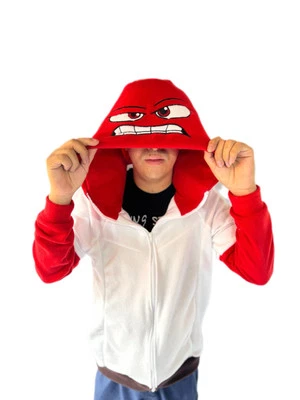 Chaqueta de cosplay con capucha Anger Inside Out Foto 1 de 3