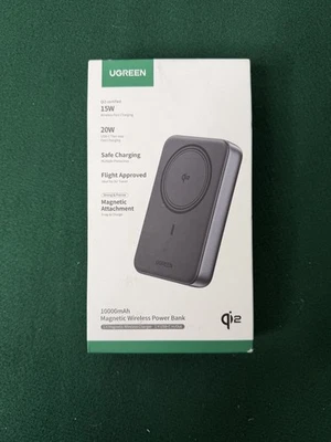 Banco de alimentación magnético UGREEN 10000mAh, certificado Qi2, carga rápida de 15W Foto 1 de 4