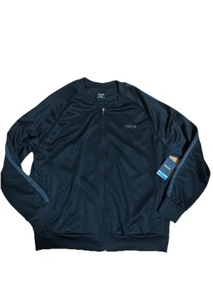 NUEVO MITRE Proflow Hombre’s Cremallera Completa Chaqueta Deportiva Abrigo Negro talla XL Foto 1 de 3