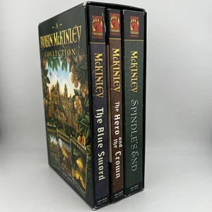 Robin McKinley Box Set Spindles End, The Big blue sword, The hero and the Crown - Bild 1 von 13