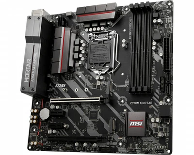 MSI Z370M MORTAR LGA 1151 Intel Z370 Micro ATX Intel Motherboard - Image 1 of 4