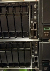HPE DL380 G10 2U 16x SFF Server Dual XEON-S 4208 64GB 2xSFP+ 4x1GbE P408i-p SR - Photo 1/5