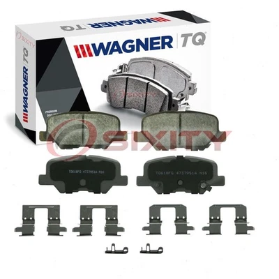 Комплект задних дисковых тормозных колодок Wagner TQ для 2014 Mitsubishi RVR тормозной стопор mz - Изображение 1 из 4