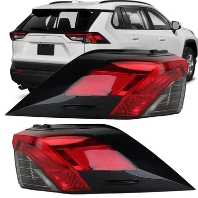 左尾灯或右尾灯后灯制动外 LED 适用于丰田 RAV4 2019 - 2023 全新 — 第 1/4 张图片
