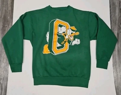 University Of Oregon Ducks Donald Duck Vintage Crewneck Sweater Size S NCAA - Image 1 of 4