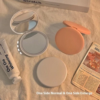 化妆镜便携式LED化妆盒带灯 — 第 1/4 张图片