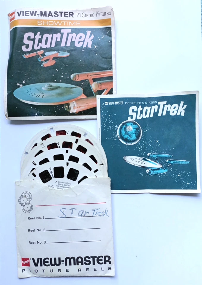 Vintage 1968 View-Master 'Star Trek' Slides With Booklet/Packaging B499 - Image 1 of 4