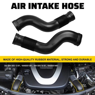Подходит для 2008-2012 Mercedes-Benz GL550 5,5 л 1645051461 черный воздухоочиститель впускной шланг - Изображение 1 из 4