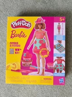 Play-Doh Barbie Floral y Flecos Diseñador Muñeca Set Nuevo Foto 1 de 2