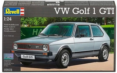 REVELL, VOLKSWAGEN Golf 1 modello GTI da montare e verniciare, 1/24,  REV07072 - Immagine 1 di 4