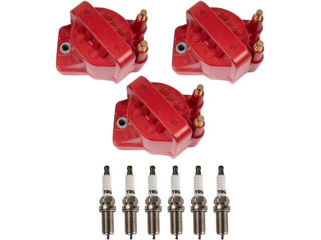Ignition Coil and Spark Plug Kit For 1988-1995 Buick Regal 3.1L V6 1989 NY824KS - Image 1 of 1