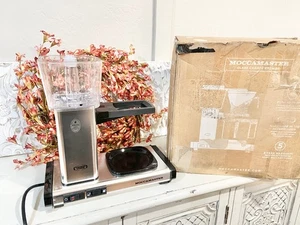 Moccamaster 53933 Kaffeemaschine für 10 Tassen, poliertes Silber **LESEN - Bild 1 von 2