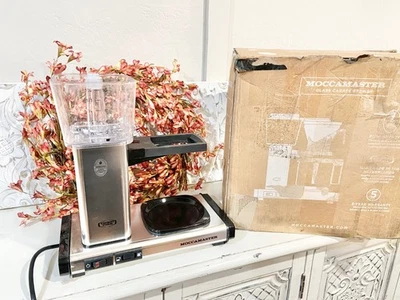 Moccamaster 53933 Cafetera 10 Tazas, Plata Pulida **LEER Foto 1 de 2