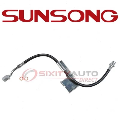 Sunsong Front Right Brake Hydraulic Hose for 2011-2017 GMC Sierra 2500 HD - oi Foto 1 de 4