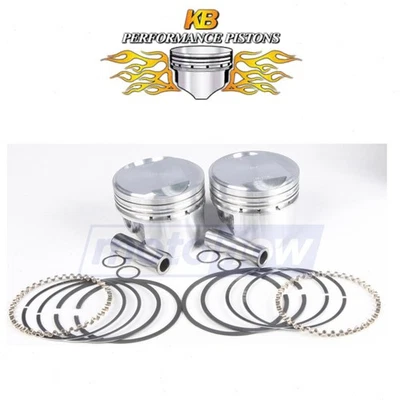 KB Cast Piston Set for 1989-1995 Harley Davidson FLTCU Tour Glide Ultra xs Foto 1 de 4