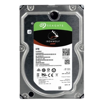 SEAGATE IRONWOLF NAS 6TB 7.2K 256MB SATA III 3.5'' ST6000VN0033 - Bild 1 von 3