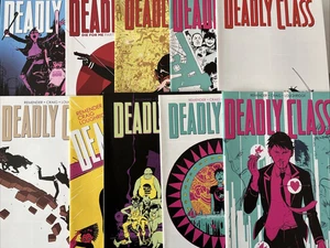 DEADLY CLASS. NUMBERS 2 5 10-12 15-19. (10 ISSUE 2014-2016 HIGH GRADE LOT). - Picture 1 of 19