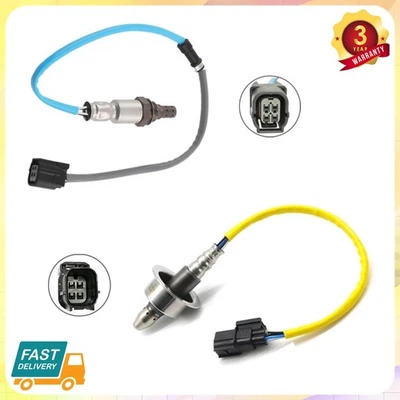 Set of 2 Oxygen Sensors Upstream+Downstream Fit For 2012 2013 Honda CR-V 2.4L L4 Foto 1 de 4