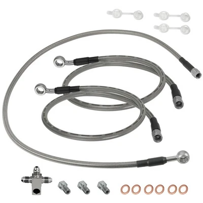 Kit de mangueras de freno delanteras "+3" para Suzuki QuadSport Z400 2003-2008 59480-07G11 Foto 1 de 4