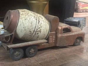 Structo Ready Mix Concrete Mixer Truck 1950's Original Toy PRESSED Steel #ET08 - Picture 1 of 4
