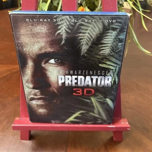 Predator (3D/2D Blu-ray Combo, DVD 1987) With Lenticular Slipcover See Pics!! - Imagen 1 de 11