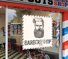 3D Man Hair Cut G19 Barber Shop Window Stickers Vinyl Wall Mural Decals Coco