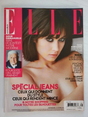 2008 French ELLE mag OLGA Kurylenko Vanessa PARADIS Jane BIRKIN C Gainsbourg - Image 1 of 4