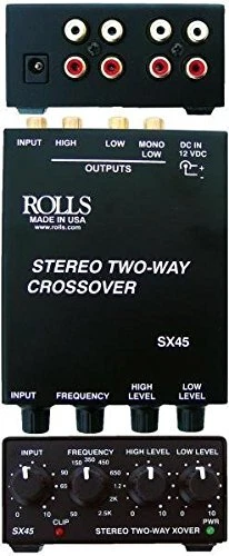 Rolls SX45 - 2-Way Stereo Crossover with Mono Sub Output - Image 1 of 1