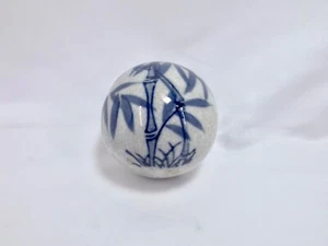 Bola japonesa de cerámica con bambú 3" - Imagen 1 de 5