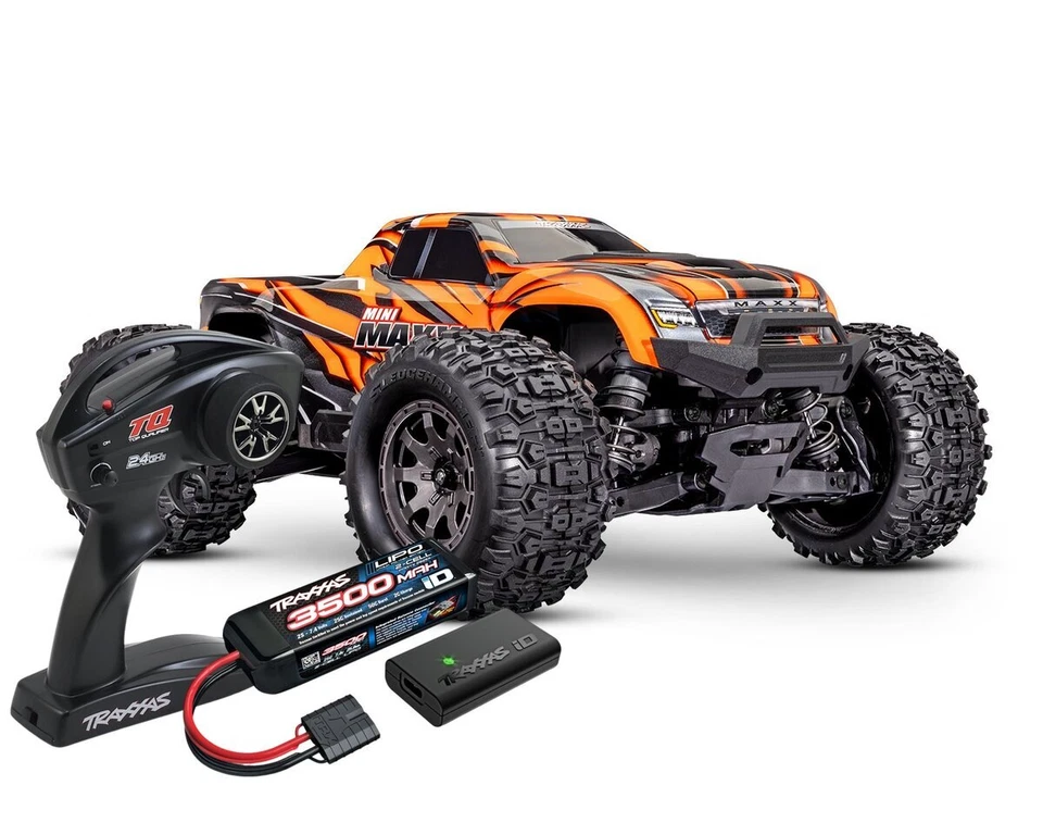 Traxxas Mini Maxx BL-2S Brushless orange TRX107154-1-ORNG  - Bild 1 von 4