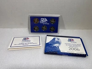 2006 United States Mint 50 State Quarter Set of 5 PROOF SET - Picture 1 of 9
