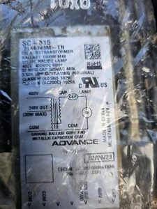 Advance Ballast 1500 Watt 71A6743M 480v 1500w for Metal Halide Lamp - Picture 1 of 3