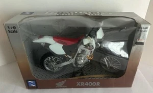 NUEVO DE COLECCIÓN NUEVO RAY Honda XR 400R Moto Escala 1:6 - Raro Diecast - Imagen 1 de 8