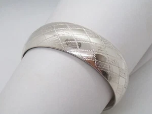 Bracelet Silver 925 - Bracelet To Slave - Gloss- Hand Engraved - Picture 1 of 8