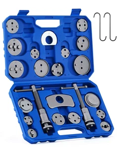 Kit de herramientas de pinza de freno de disco universal OMT 24 piezas pastilla de pistón viento trasero mano con Hoo - Imagen 1 de 6