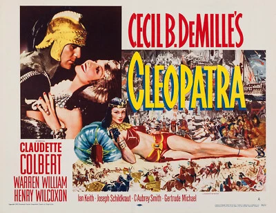 Cleopatra (1934) Claudette Colbert Aubrey Smith DVD Public domain film Disc Only - Image 1 of 2