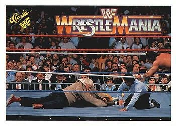 Bobby "The Brain" Heenan / Koko B. Ware 1990 WWF History of Wrestlemania - #56 - - Image 1 of 2