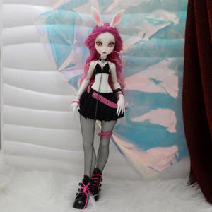 1/4 BJD Puppe Hase Mädchen Harz SD Kugelgelenk Puppen Full Set Kleidung Make-up Auge - Bild 1 von 11