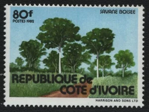 Costa de Marfil 1982 - Mi-N.o 765 ** - Estampillada sin montar o nunca montada - Sabana Forestal - Imagen 1 de 1