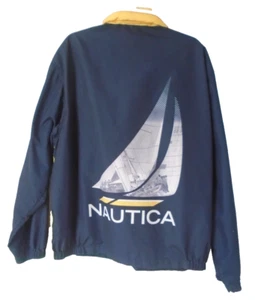 Chaqueta cortavientos ligera Nautica para hombre talla 2XL azul - Imagen 1 de 6