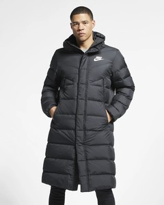 nike puffer jacket black mens