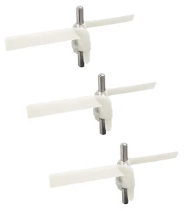 3er Set Durchlaufschnitzlerflügel Küchenmaschine passt für Bosch 00091027 091027 - Bild 1 von 11