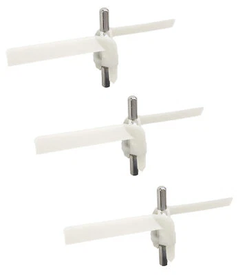 3er Set Durchlaufschnitzlerflügel Küchenmaschine passt für Bosch 00091027 091027 - Bild 1 von 4