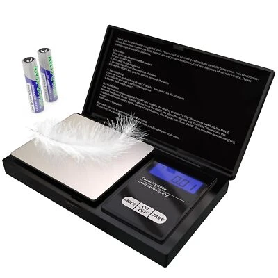 CISVIS 200/500G DIGITAL WEIGHING SCALES POCKET GRAMS SMALL KITCHEN GOLD JEWELLERY HERB